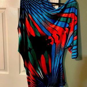 Sexy off the shoulder fashion shirt